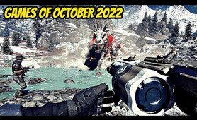 The BIGGEST Upcoming Games of October 2022 [PS5, Xbox Series X | S, Switch, PC]