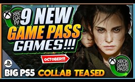 Xbox Game Pass Reveals 9 New October Games | PlayStation Teases Big Game Collaboration | News Dose