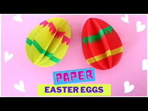 Paper Easter Egg Decoration