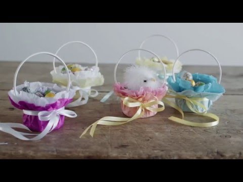 DIY: Easter decoration baskets by S&oslash;strene Grene