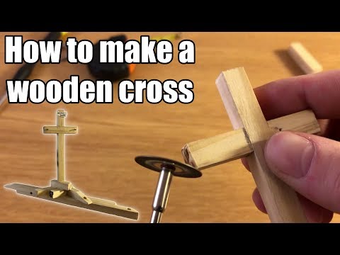 How to make a wooden cross - Easter decoration - DIY #2