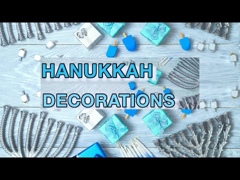 HANUKKAH DECORATIONS ||  HANUKKAH DIY || CHANUKAH 2021 || FRUM IT UP