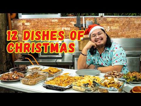 12 DISHES OF CHRISTMAS | Ninong Ry