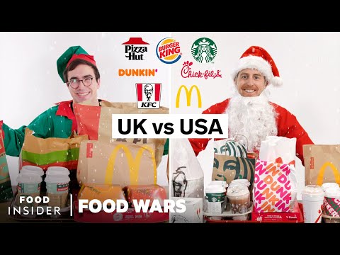 UK vs US Christmas Specials | Food Wars